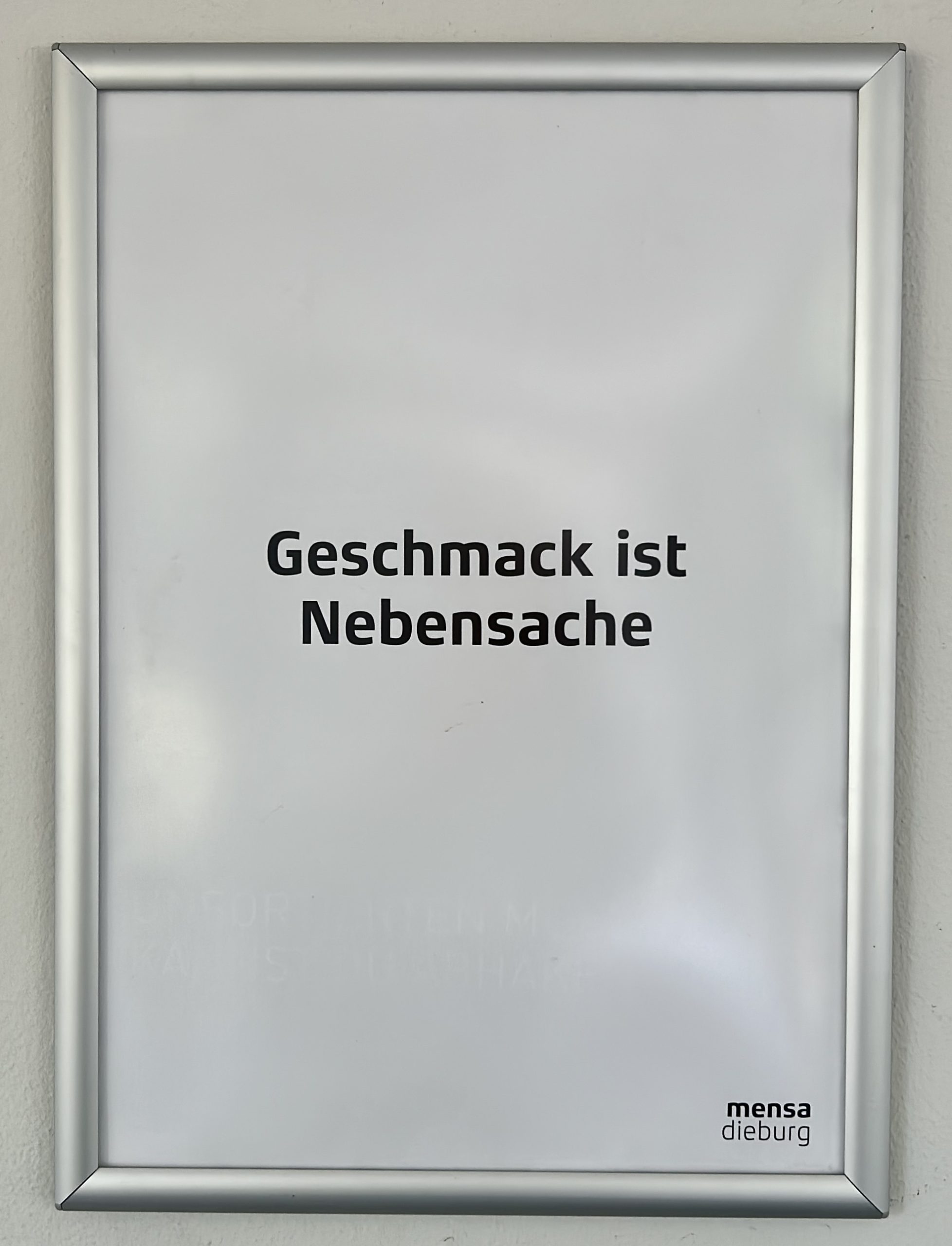 “Warum salzen, wenn man weinen kann?”